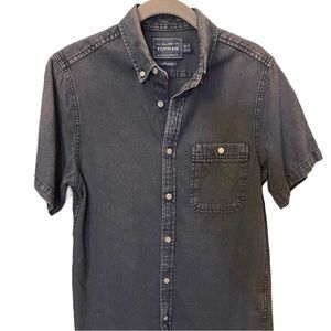 Topman | Navy Short Sleeve Shirt